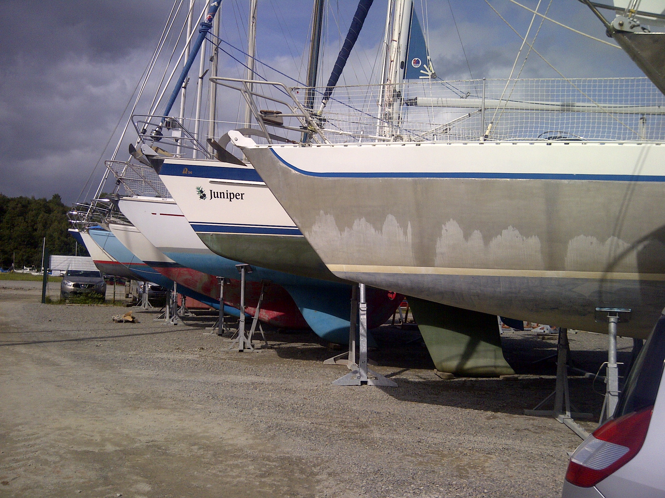 Voiliers à sec — conseil à l'achat